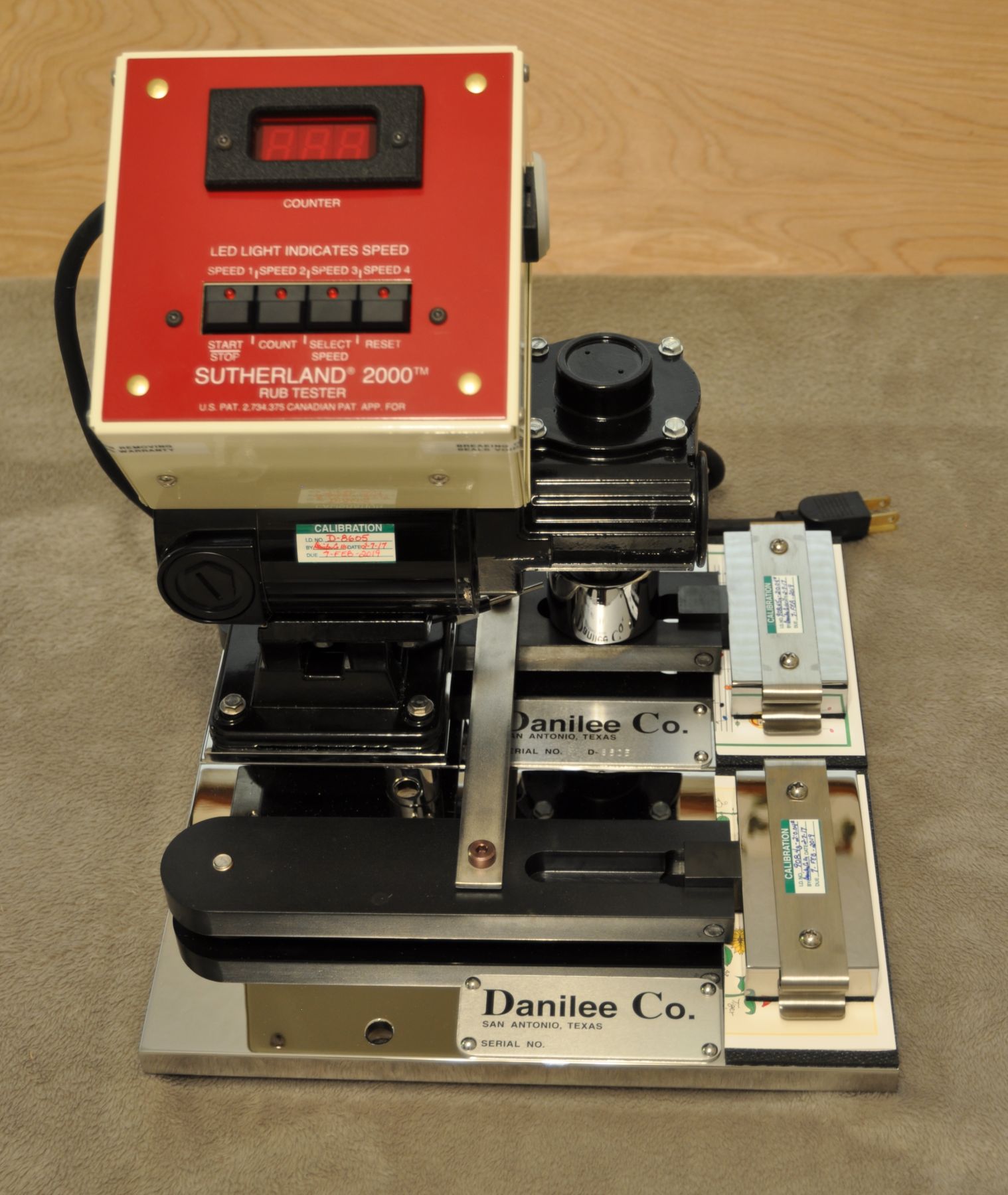 SUTHERLAND 2000 Dual Rub Tester