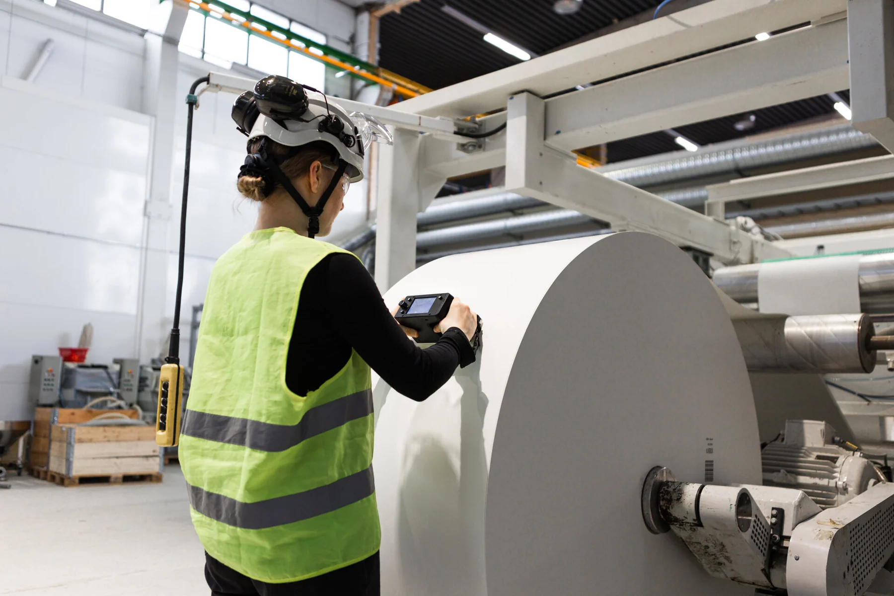 Tapio RQP Live · Handheld Roll Hardness Profiler — image 4